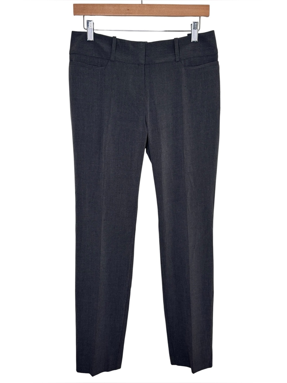 The Limited dress pants New Drew contemporary mid rise gray skinny size size 4